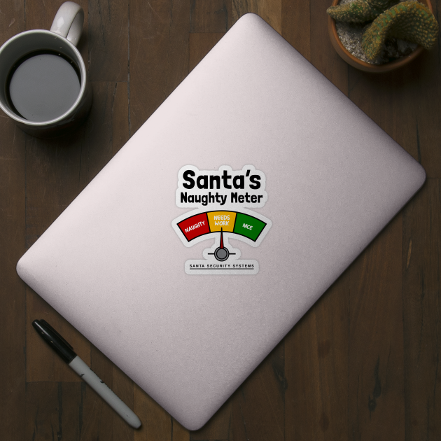 Santa's Naughty Meter by FontfulDesigns